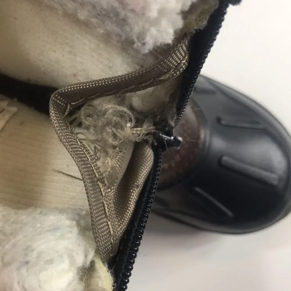 Carter's Kids' Black and Brown Winter Boots